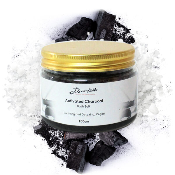 Activated Charcoal Bath Salt for Detoxifying - Derm Talks