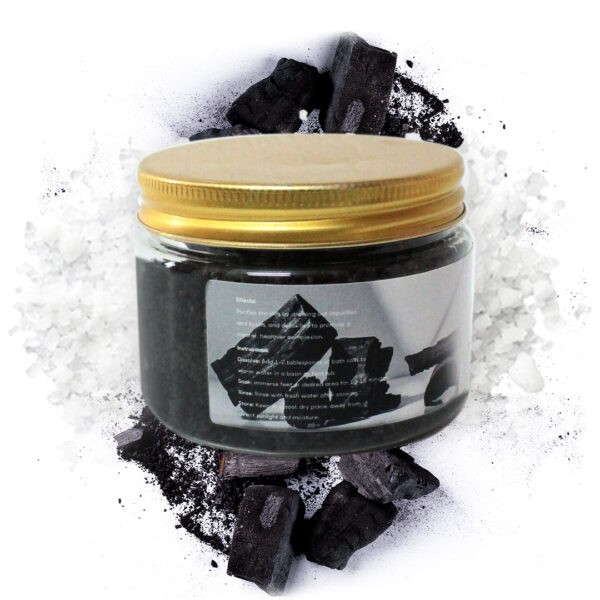 Activated Charcoal Bath Salt for Detoxifying - Derm Talks