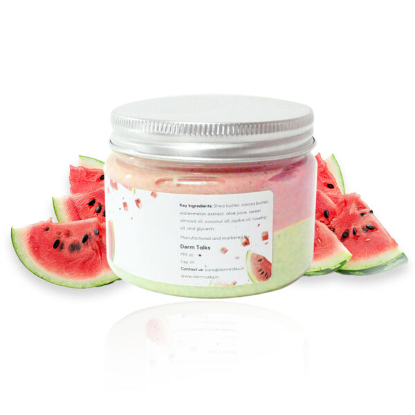 Watermelon Body Butter by DermTalks for intense hydration and a refreshing fruit scent
