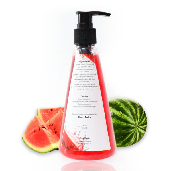 Watermelon Body Wash for Fresh Hydration (300ml) by DermTalks