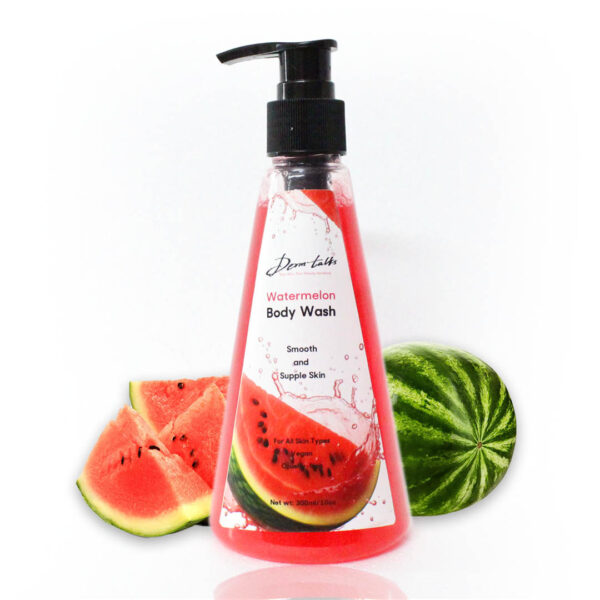 Watermelon Body Wash for Fresh Hydration (300ml) by DermTalks